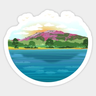 Mount Scott - Evening Edition Sticker